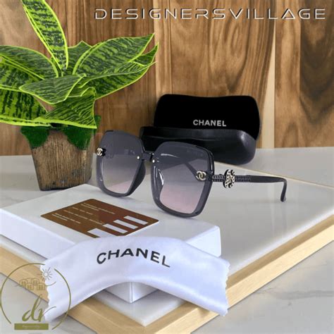 replica chanel sunglasses case|chanel knockoff sunglasses with pearls.